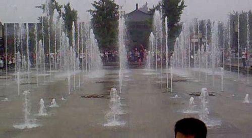 大雁塔喷泉视频